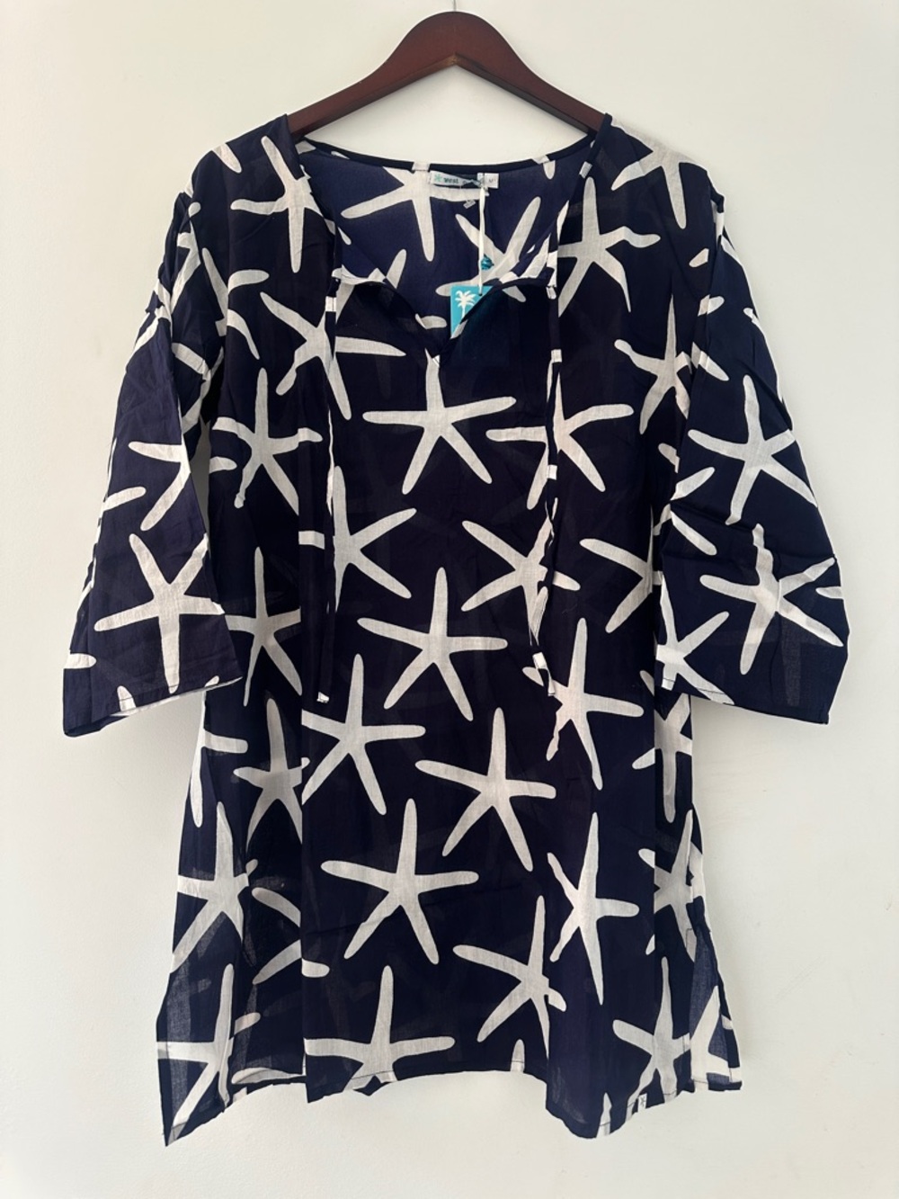 NWT Starfish Cotton Tunic by west indies